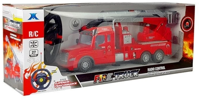 Straż Rc gaisrinės automobilis Lean Toys