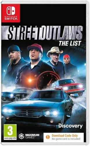 „Street Outlaws: The List“ (kodas dėžutėje) – „Nintendo Switch“
