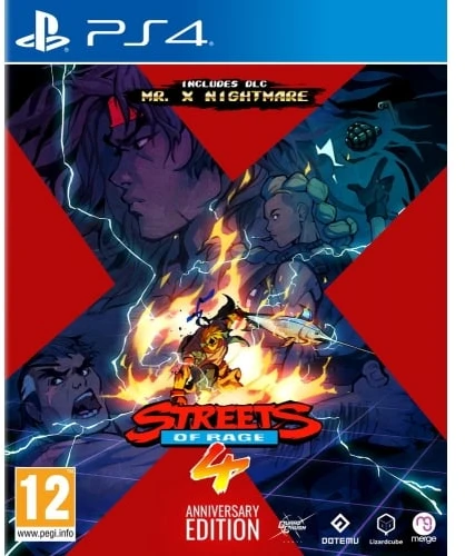 Sujunkite žaidimus Streets Of Rage 4 Anniversary Edition PS4