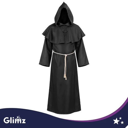 Glimz Halloween Monk Costume