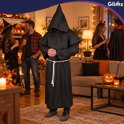 Glimz Halloween Monk Costume