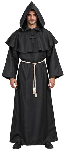 Glimz Halloween Monk Costume