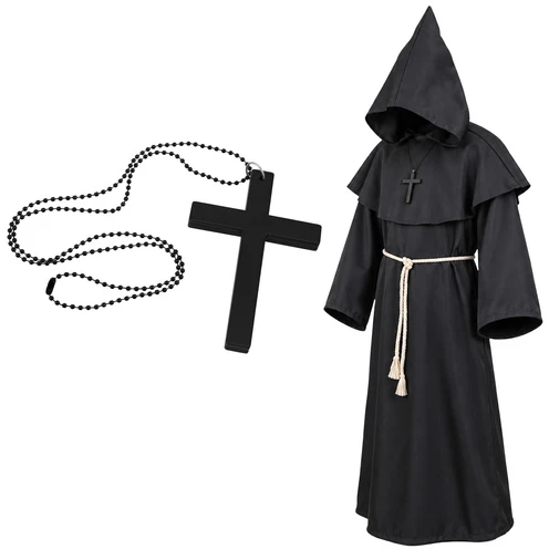 Glimz Halloween Monk Costume