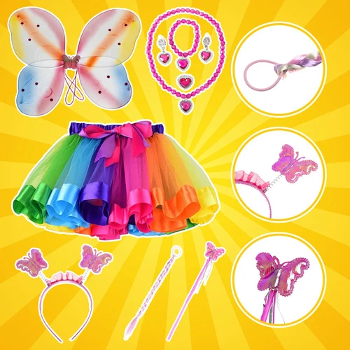 Butterfly Costume 6 Piece Kruzzel 26742