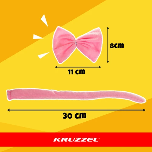 Kitten Costume - Rožinė 4-Piece Kruzzel 26517