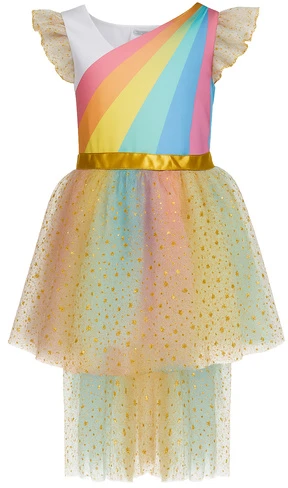 3-piece unicorn costume 110-116cm Kruzzel 26676
