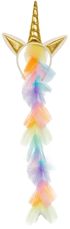 3-piece unicorn costume 122-128cm Kruzzel 26675
