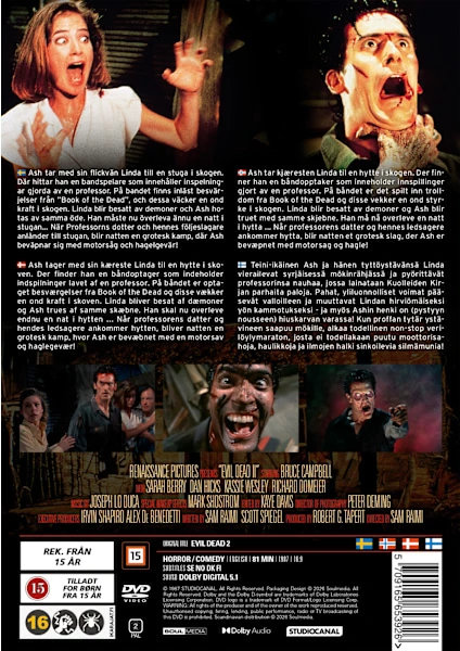 Studio Canal Blogis numirėlis 2 / Blogis numirėlis II: Mirtis nuo aušros (DVD)