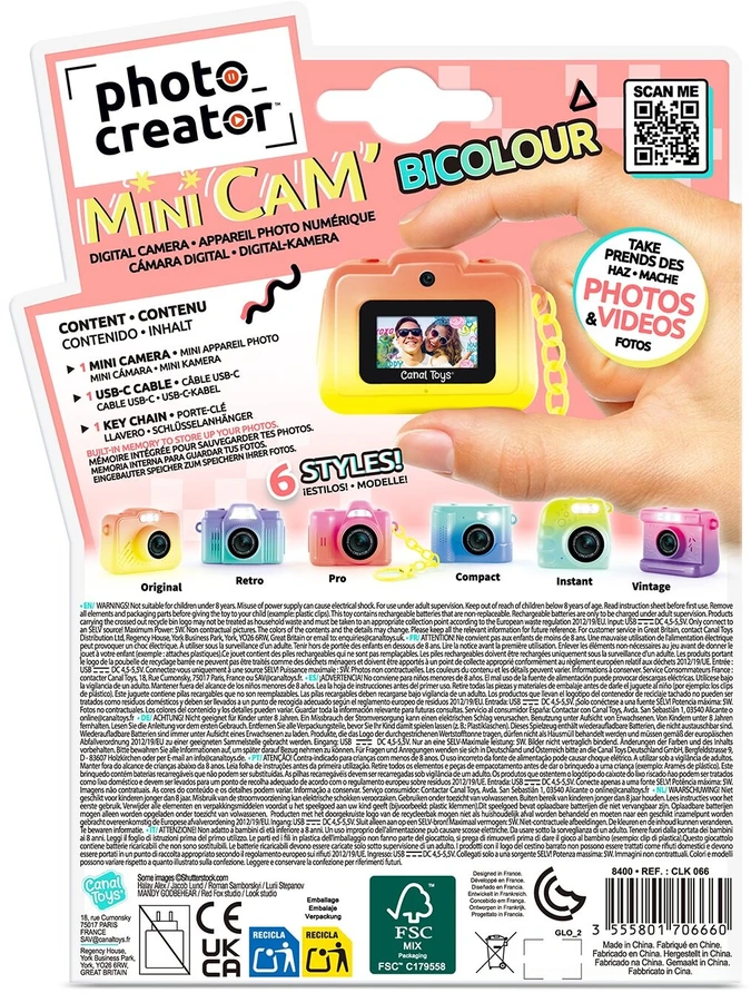 Studio Creator CREATOR - Mini Cam skaitmeninis fotoaparatas S2 (26066)