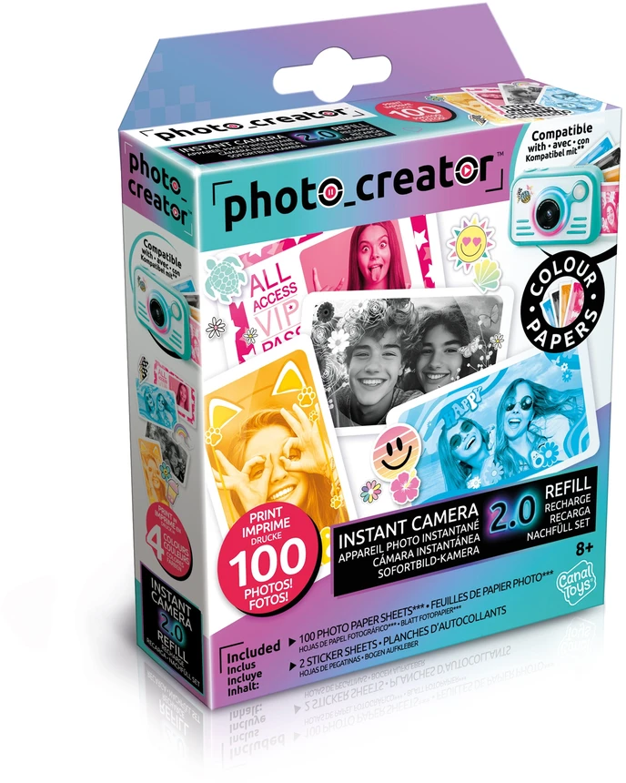 Studio Creator CREATOR - Momentinio fotoaparato 2.0 nuotraukų popieriaus papildymas (26051)