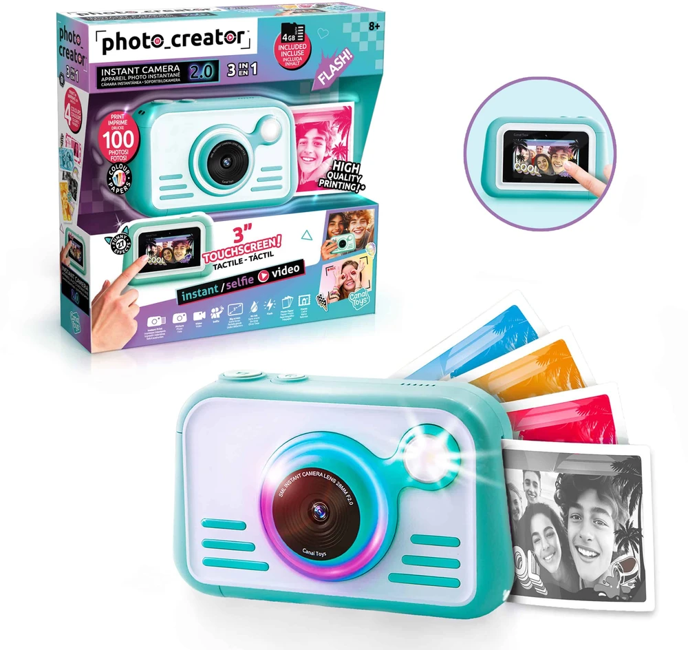 Studio Creator Carruzzo Canal Toys Photo Creator CLK046 Arktinė mėlyna, Balta