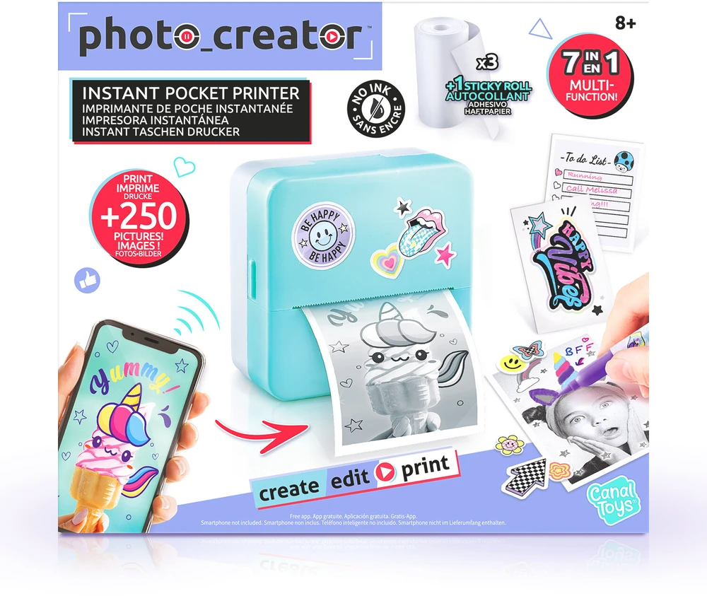 „Studio Creator“ – momentinis kišeninis spausdintuvas (12517)