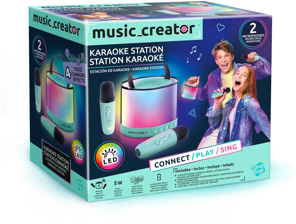 „Studio Creator“ – muzikos kūrėjo mini karaoke dueto rinkinys (1044)