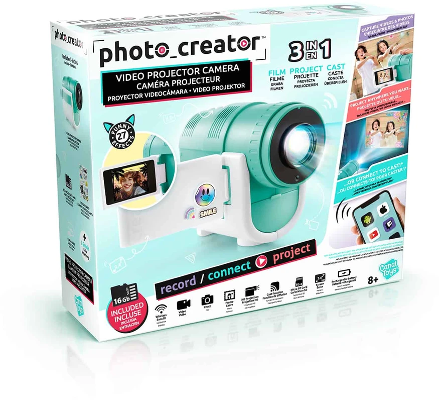 Studio Creator Carruzzo Canal Toys So Slime Video Projektorius Camera