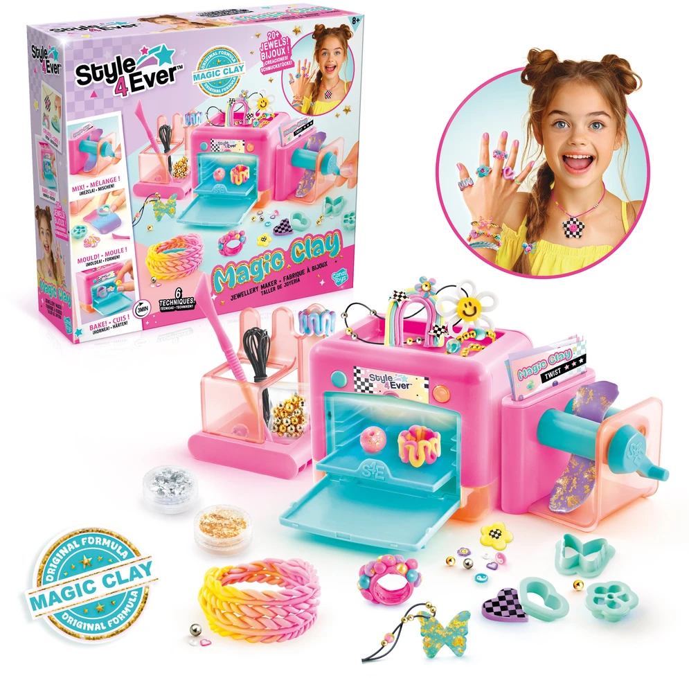 Canal Toys „Style 4 Ever“ – „Bakey“ molio papuošalų gamintojas (333)
