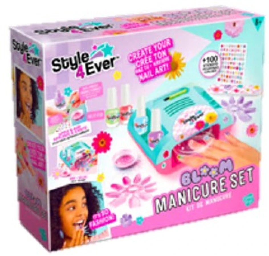 Canal Toys „Style 4 Ever“ – „Bloom“ nagų dailės manikiūro rinkinys (260364)