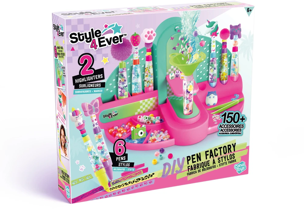 STYLE 4 EVER DIY Rinkinys „Rašiklių dekoravimas“