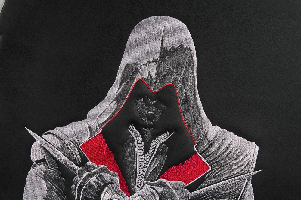 Subsonic „Apollon Collector“ / „Assassin's Creed“ juoda sėdynė + pilka/raudona
