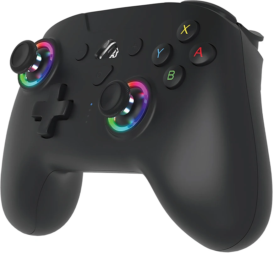 Subsonic belaidis LED valdiklis, juodas – „Nintendo Switch“