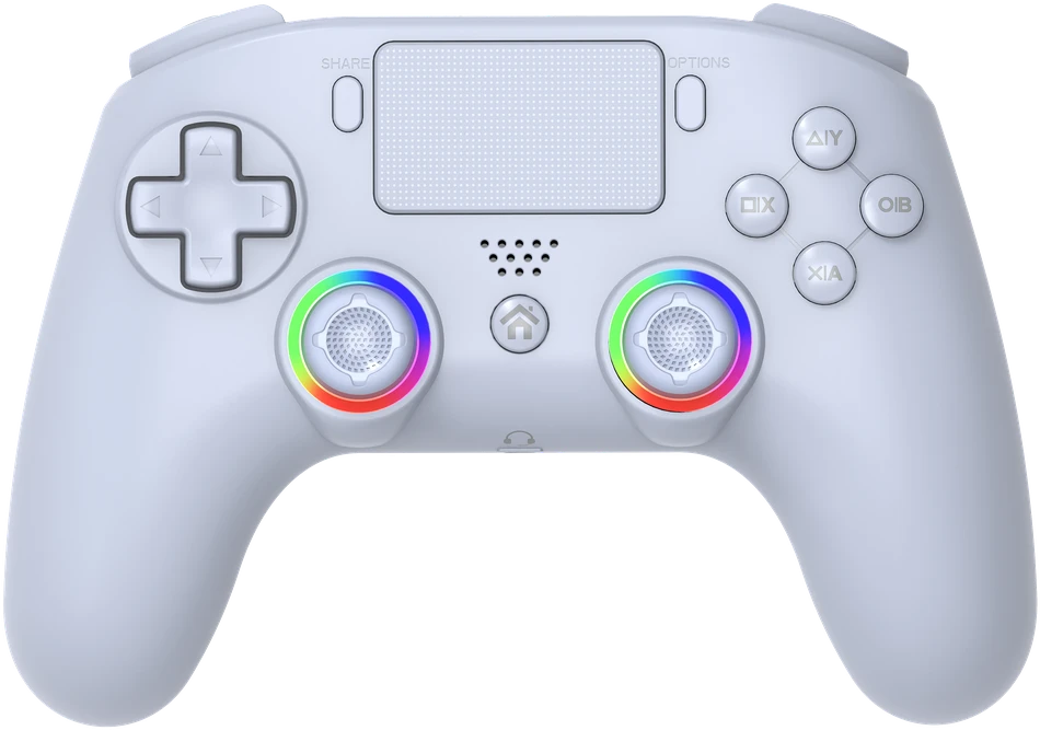 Subsonic Belaidis LED valdiklis PS4, baltas - PS4/PC