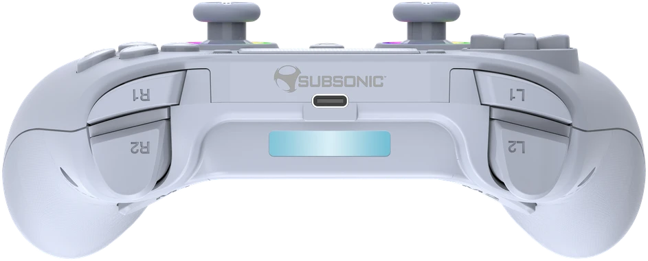Subsonic Belaidis LED valdiklis PS4, baltas - PS4/PC