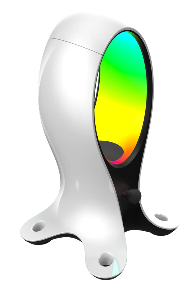 Subsonic Electra 4 in 1 žaidimų ausinių stovas su RGB lempa ir USB šakotuvu