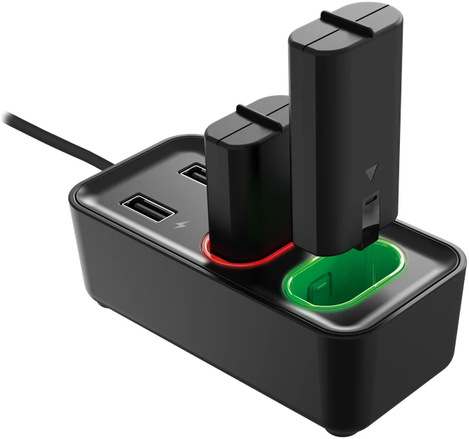 Subsonic Ikigarsinis dvigubas įkroviklis ir šakotuvas – XBOX Series X / S