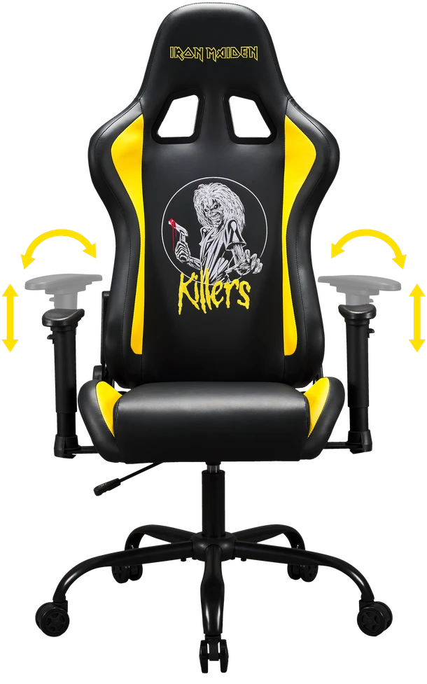 „Subsonic Pro“ žaidimų kėdė „Iron Maiden Killers“ (L-XL dydis)