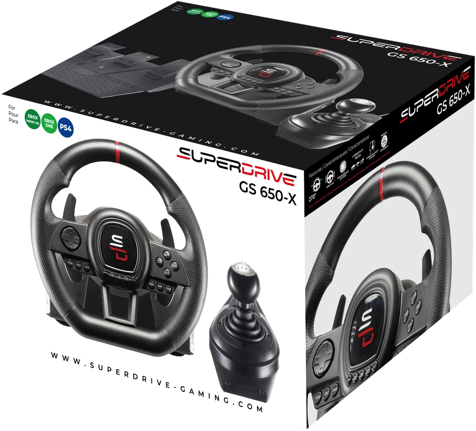 „Subsonic Superdrive GS 650-X“ lenktyninis vairas