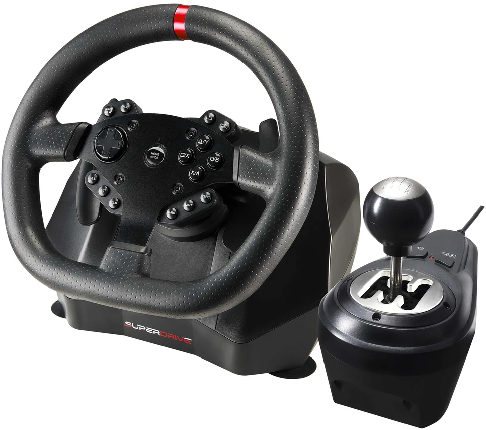 „Subsonic Superdrive GS 950-X“ lenktyninis vairas (PC/PS4/XONE/XSX)
