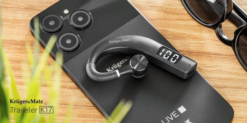 Kruger & Matz Ausinės „KrugerMatz Traveler K17“ „Bluetooth“ ausinės