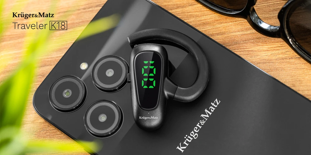 Kruger & Matz Ausinės „KrugerMatz Traveler K18“ „Bluetooth“ ausinės