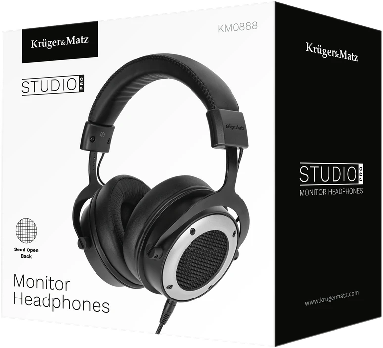 Kruger & Matz studijos ausinės ant ausinių, Studio Pro modelis