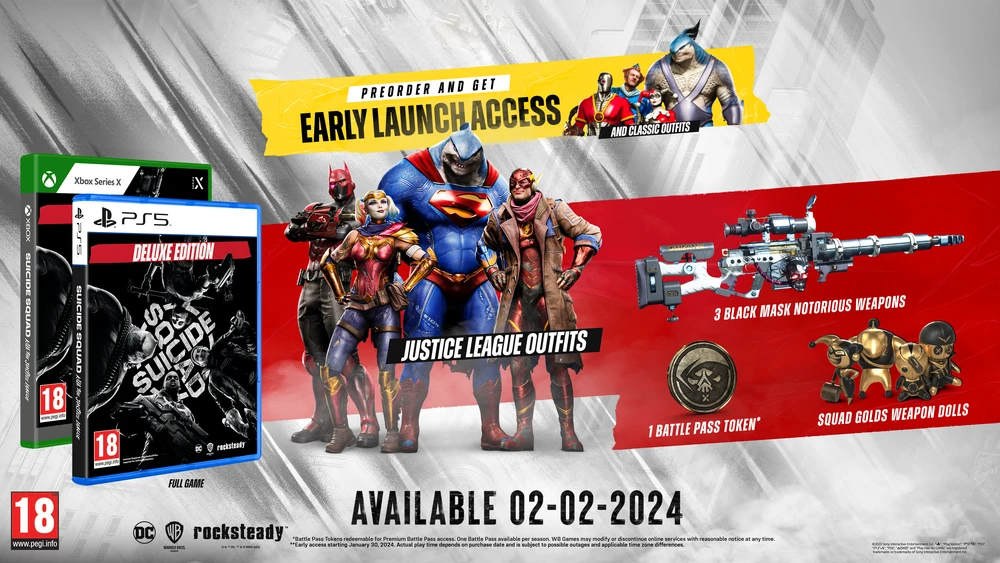 WARNER BROS Suicide Squad: Kill The Justice League Deluxe Edition PS5