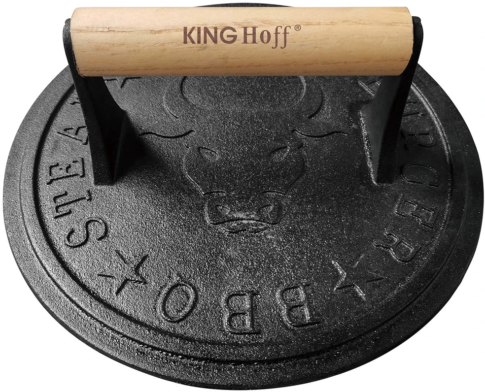 Praska Mėsos presas, 22 cm skersmens, „Kinghoff“ ketaus