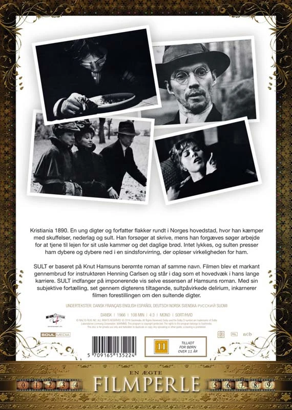 Sult (Henning Carlsen) – DVD