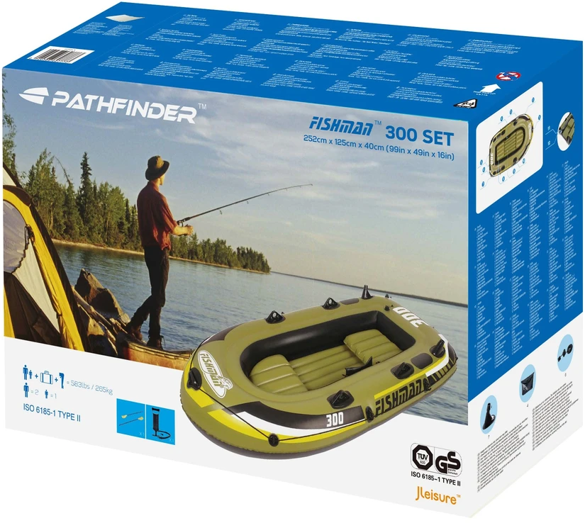 Sunclub Ponton Pripučiama valtis PATHFINDER „Fishman“ 300