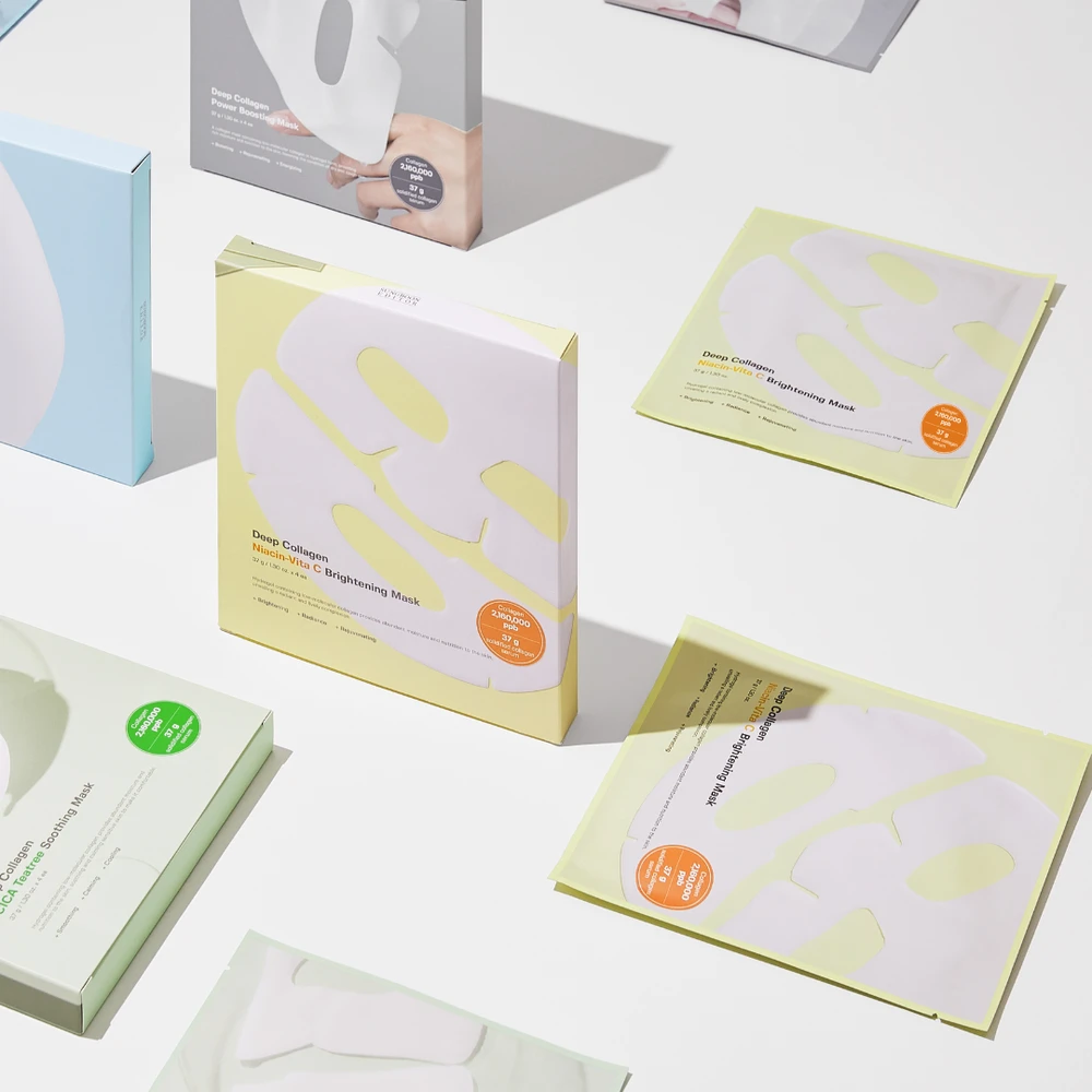 Sungboon Editor – Deep Collagen Niacin Vita C Brightening Mask – 1 vnt.