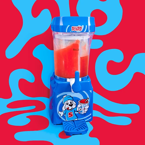 Fizz Creations Carruzzo Fizz SlushPuppie 1L mėlynas su čiaupu
