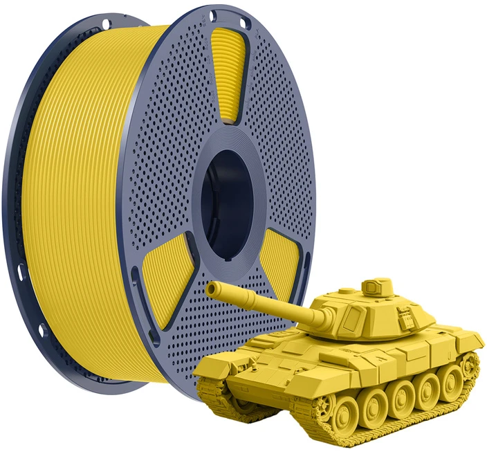 Sunlu PLA+ High-Speed Geltona Filament