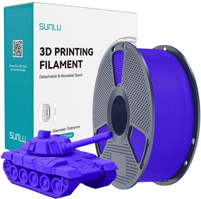 Sunlu PLA+ High-Speed mėlyna filamentas