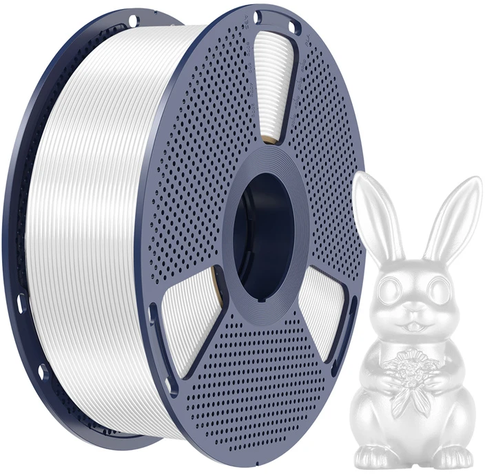 Sunlu PLA+ Silk Filament (Baltas)