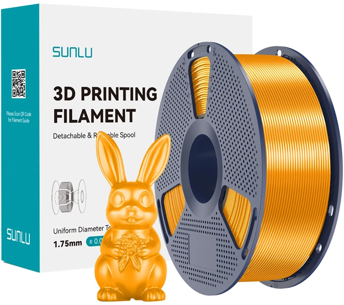 Sunlu PLA+ Silk Filament (Brass)