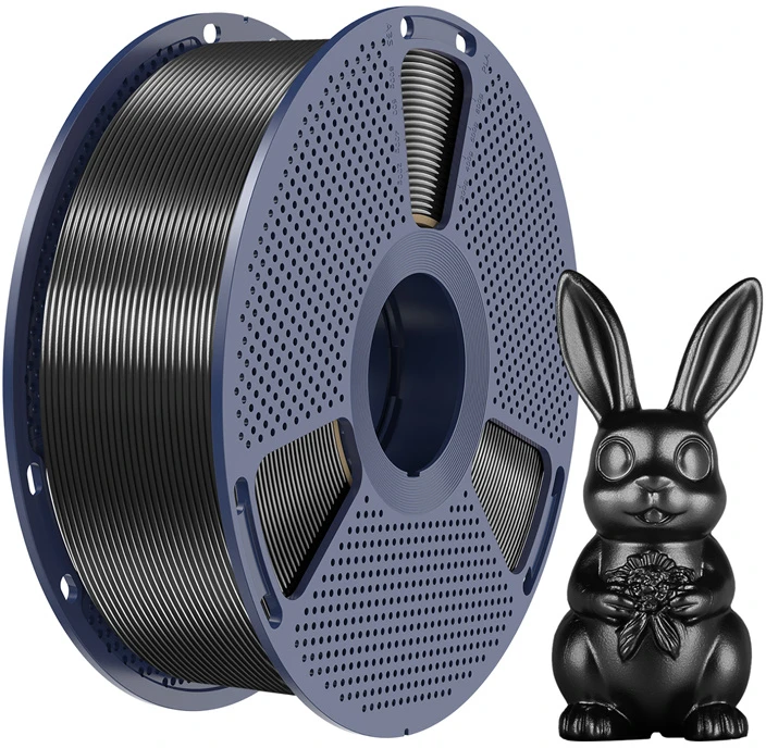 Sunlu PLA+ Silk Filament (Juodas)