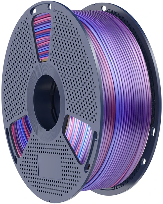 Sunlu PLA+ Silk Filament (Rainbow 02)