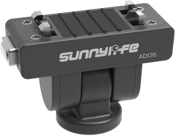 „Sunnylife“ 1/4 colio greito atleidimo adapteris su 180° pasukimu, skirtas „Insta360 X4 Air“ / „X5“ / „Ace Pro 2“ / „1“ / „Ace“
