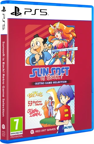 Red Art Games Raudona Art Games SUNSOFT grįžta! Retro žaidimų pasirinkimas – PlayStation 5
