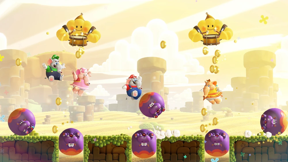 „Super Mario Bros. Wonder“ + susitikimas Bellabel parke – „Nintendo Switch 2“