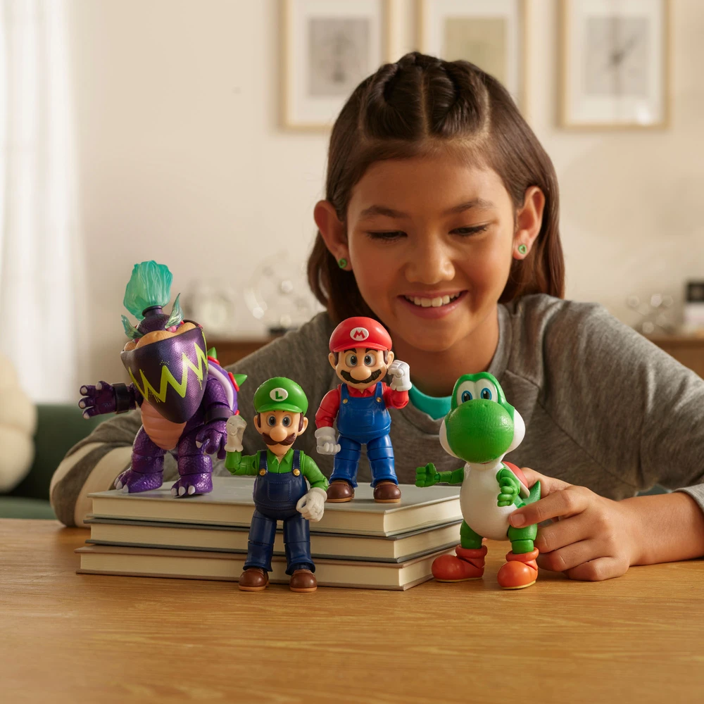 „Super Mario Galaxy Movie“ figūrėlių rinkinys, 12 cm (432304)