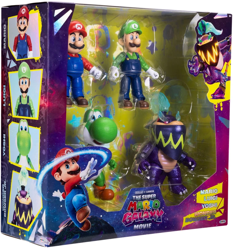„Super Mario Galaxy Movie“ figūrėlių rinkinys, 12 cm (432304)